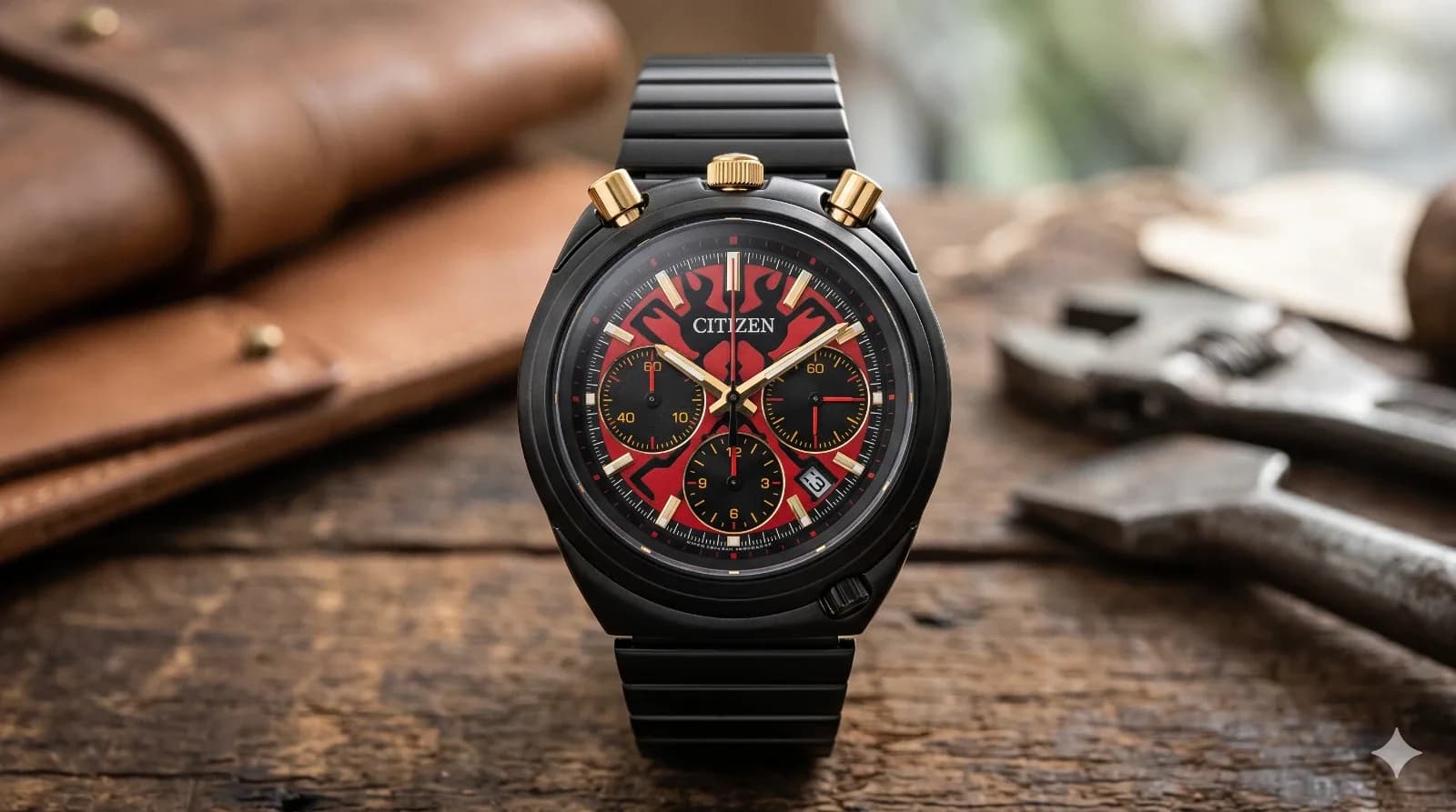 Обзор часов Citizen AN3668-55W: дизайн, калибр 0510 и посадка