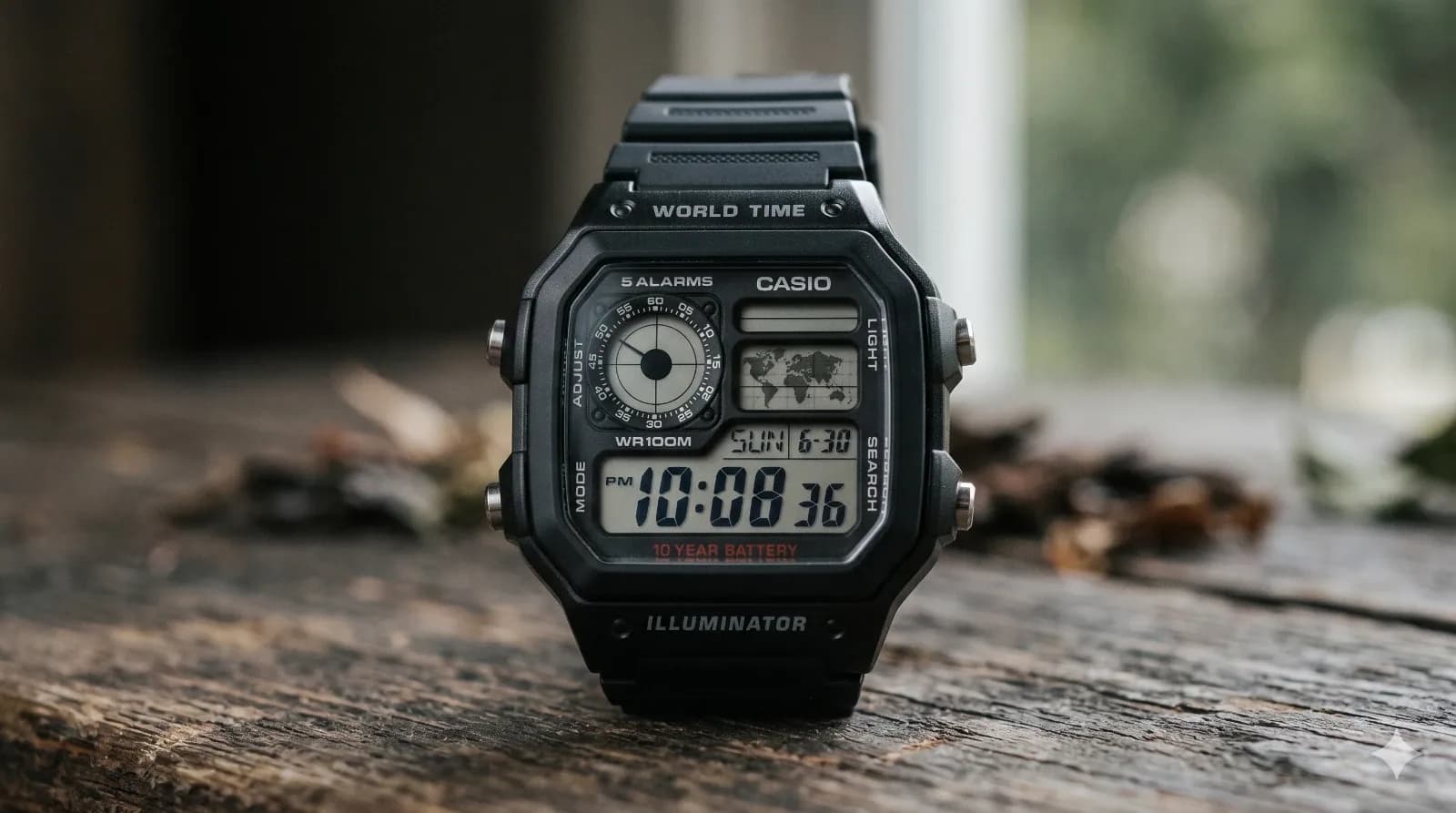 Casio Digital AE-1200WH-1A
