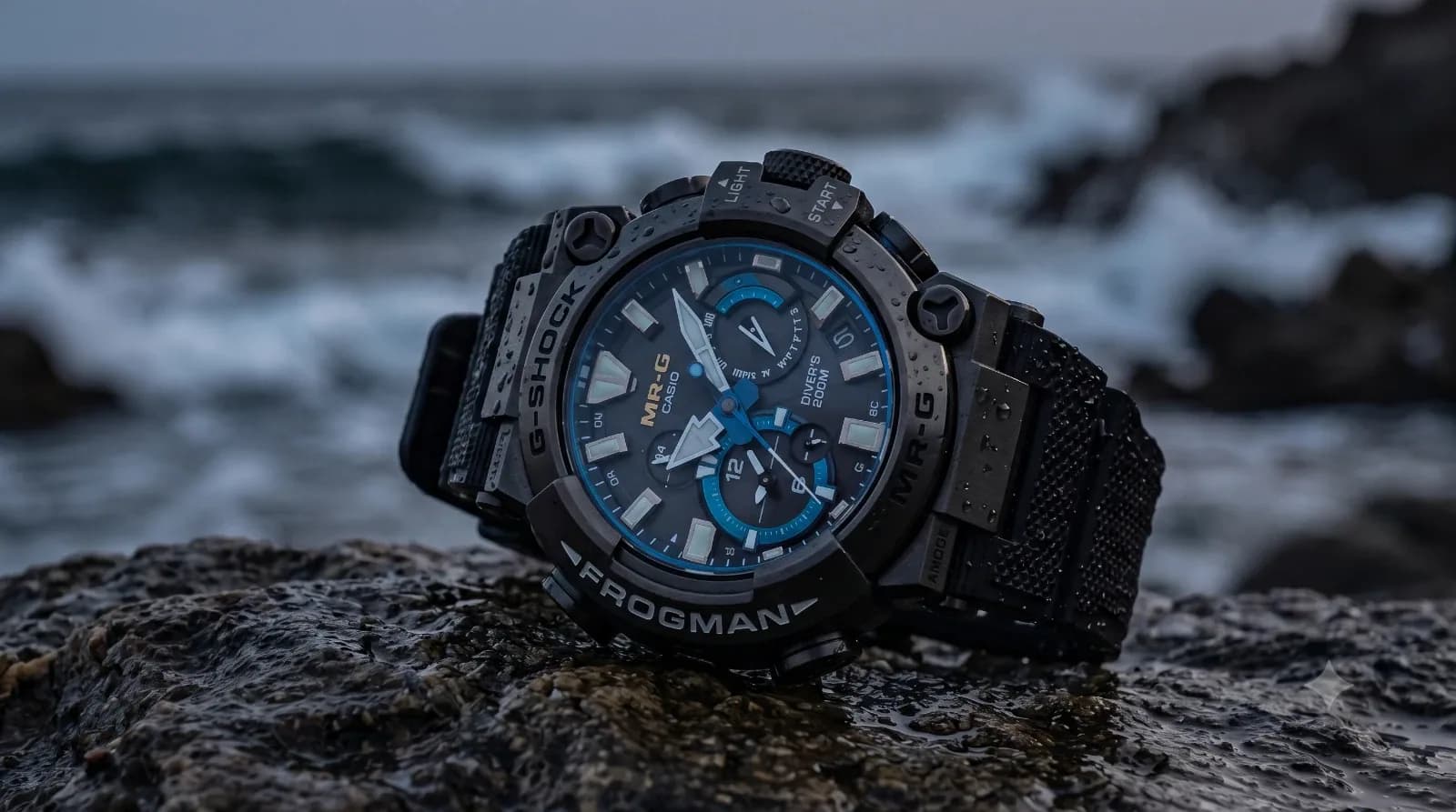 Обзор часов Casio MRG-BF1000R-1A: титан, дайвинг и функции