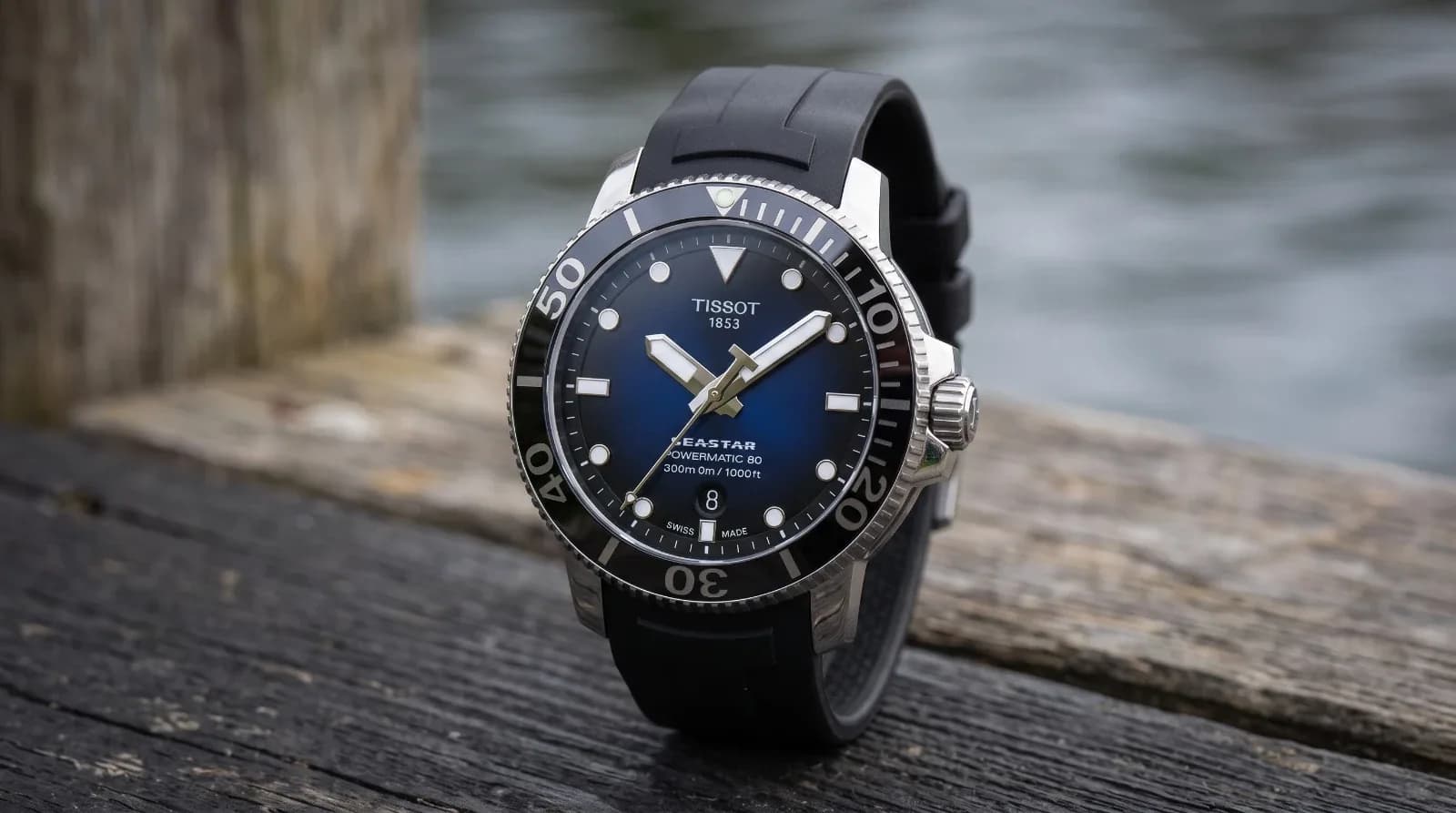 Обзор часов Tissot Seastar 1000 Powermatic 80 T120.407.17.041.00