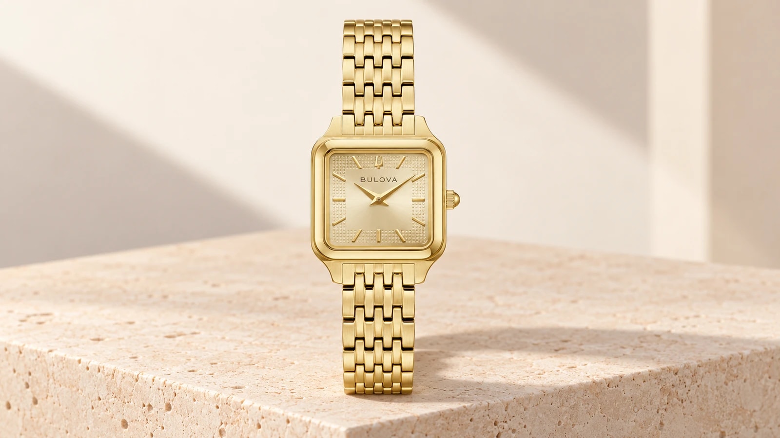 Часы bulova 97L191 — обложка подборки «Квадратные наручные часы»