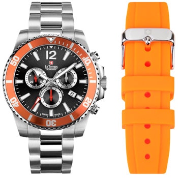 Le Temps Swiss Naval Patrol Chronograph LT1044.14BS01