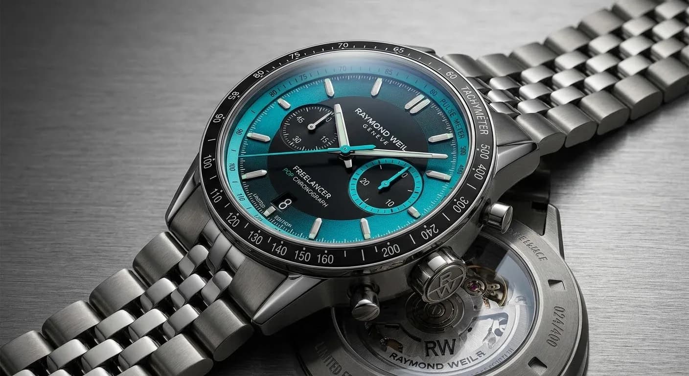 Обзор часов Raymond Weil 7780-TI-20425: титан, флайбэк и 60 часов