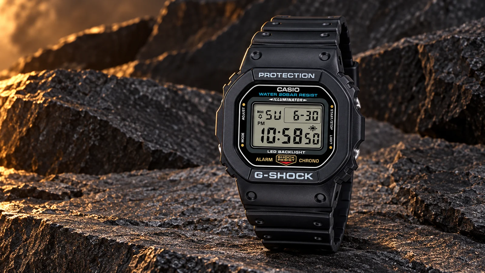 Часы Casio DW-5600UE-1 — обложка подборки «Часы Casio G-Shock»